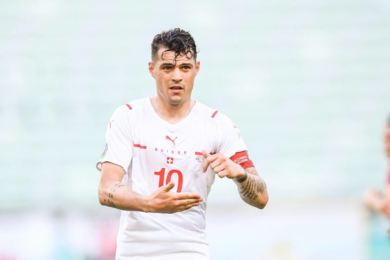 Granit Xhaka Switzerland Baku Azerbaijan Copyright: JustPictures.ch/JustPicturesPlus