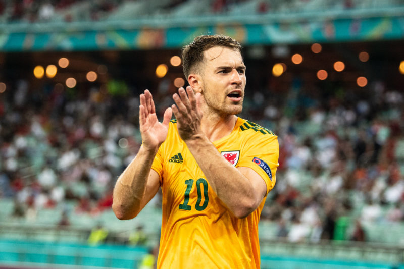 Aaron Ramsey Wales Baku Azerbaijan Copyright: JustPictures.ch/JustPicturesPlus