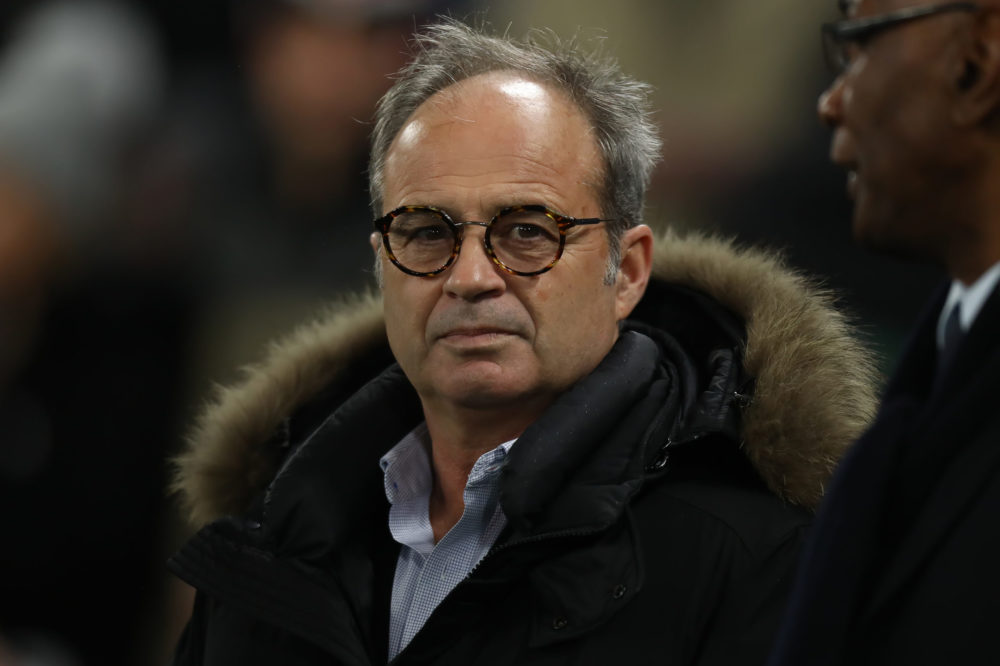10th December 2019, Stamford Bridge, London, England UEFA Champions League Football, Chelsea versus Lille. Lille sporting director Luis Campos. Pho...