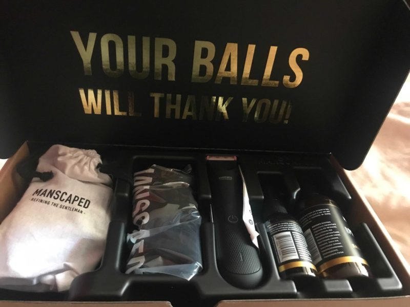 Stephen's Manscaped package