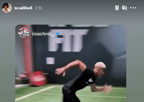 William Saliba blonde