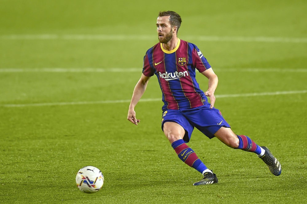 ESP: FC Barcelona. La Liga Santander. Miralem Pjanic of FC Barcelona on February 24, 2020 in Barcelona, Spain. Copyright: PRESSINPHOTO