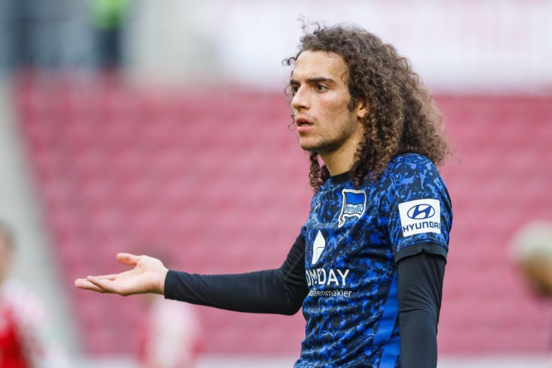 Matteo Guendouzi Hertha BSC Berlin , FSV Mainz 05 vs Hertha BSC Berlin, Football, 1 Bundesliga, 03 05 2021 FSV Mainz 05 vs Hertha BSC Berlin, Footb...