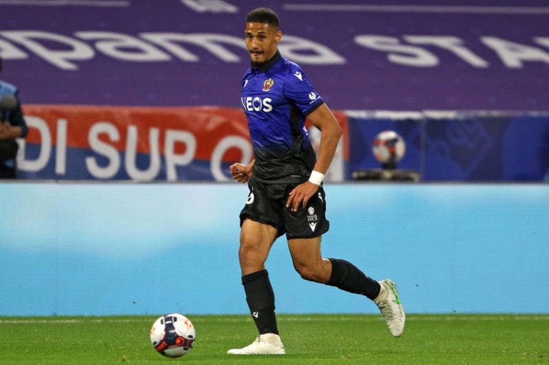 WILLIAM SALIBA, OGC Nice, Ligue 1, Olympique Lyonnais vs Nizza 2-3, Lyon LIGUE 1 2020-21 OLYMPIQUE LYONNAIS-NIZZA 2-3