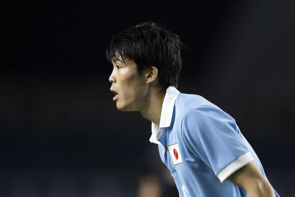 4 Goals, horrendous tackle & more: Arsenal's international results 3 Takehiro Tomiyasu, JUNE 5, 2021 - International Friendly between U-24 Japan and U-24 Ghana. (Photo via Imago Images)