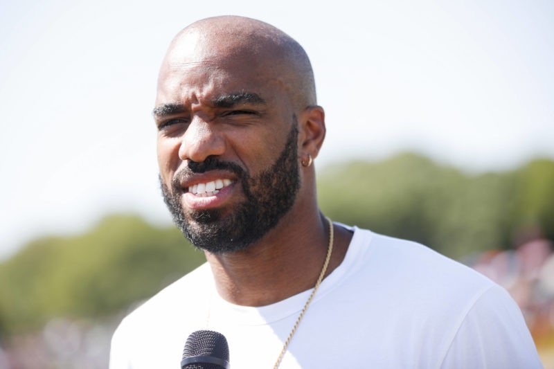 Formula 1 2021: British GP SILVERSTONE CIRCUIT, UNITED KINGDOM - JULY 18: Alexandre Lacazette during the British GP at Silverstone Circuit on Sunda...