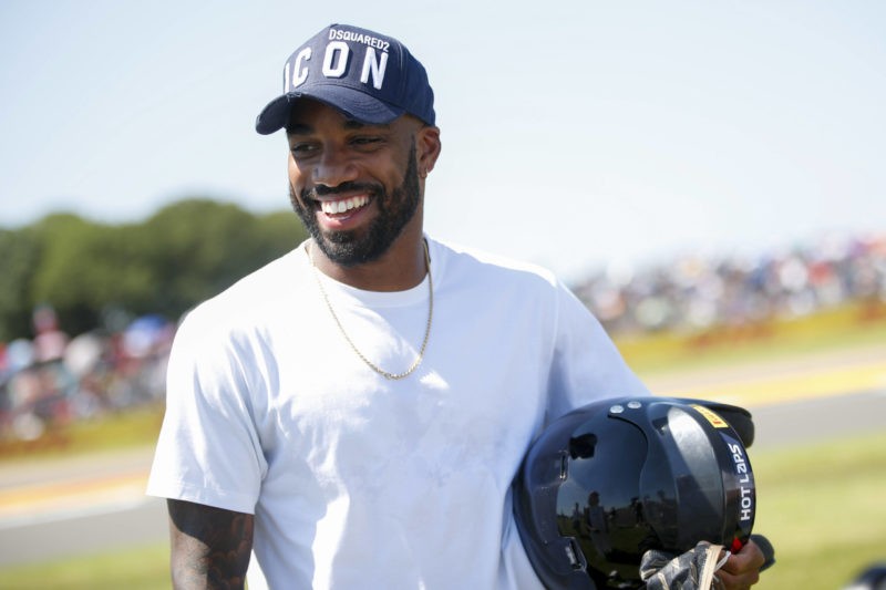 Formula 1 2021: British GP SILVERSTONE CIRCUIT, UNITED KINGDOM - JULY 18: Alexandre Lacazette during the British GP at Silverstone Circuit on Sunda...