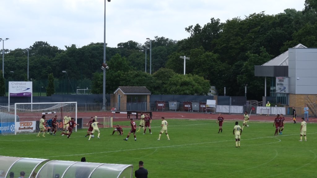 Arsenal u18s take on Chelmsford City academy (Photo taken by Dan Critchlow)