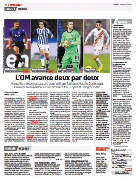 L'Equipe cause William Saliba confusion over purchase option clause 3 Arsenal will sell William Saliba - LEquipe 4 July 2021