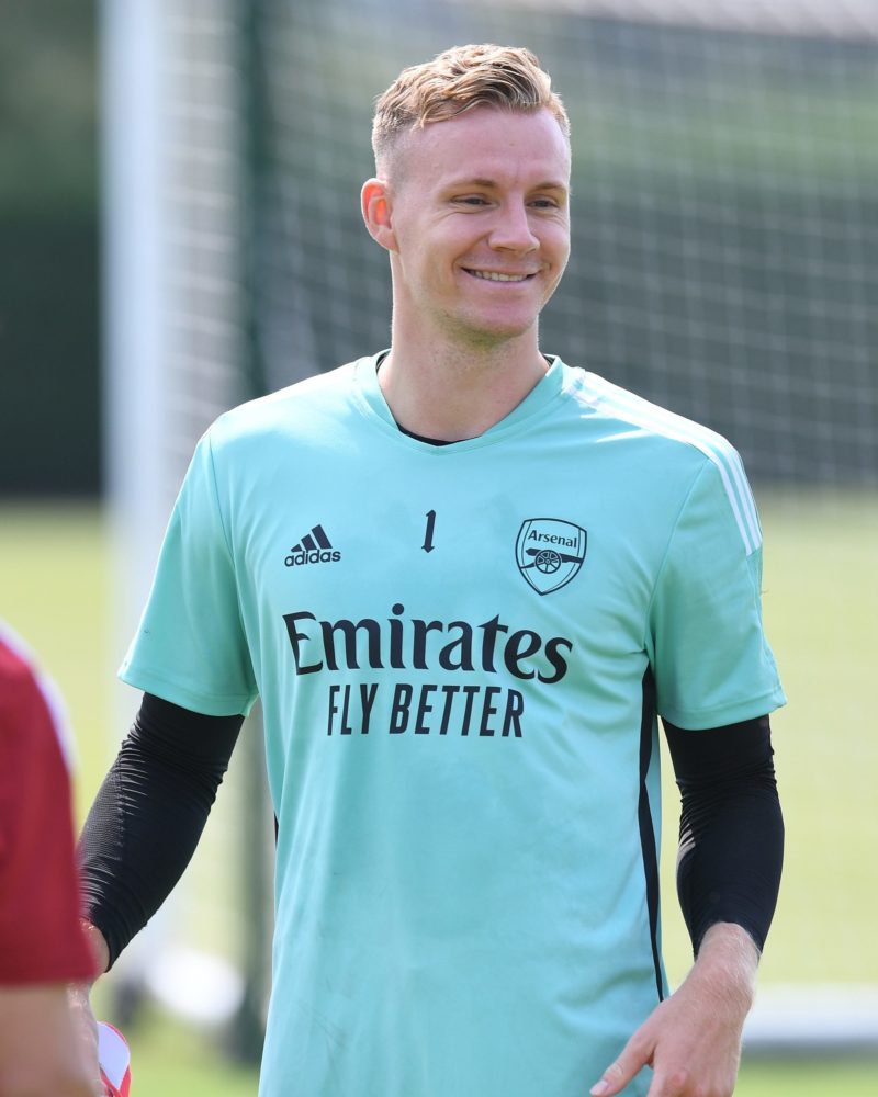 16 players who could leave Arsenal this summer 2 Bernd Leno in training with Arsenal (Photo via Arsenal on Twitter)