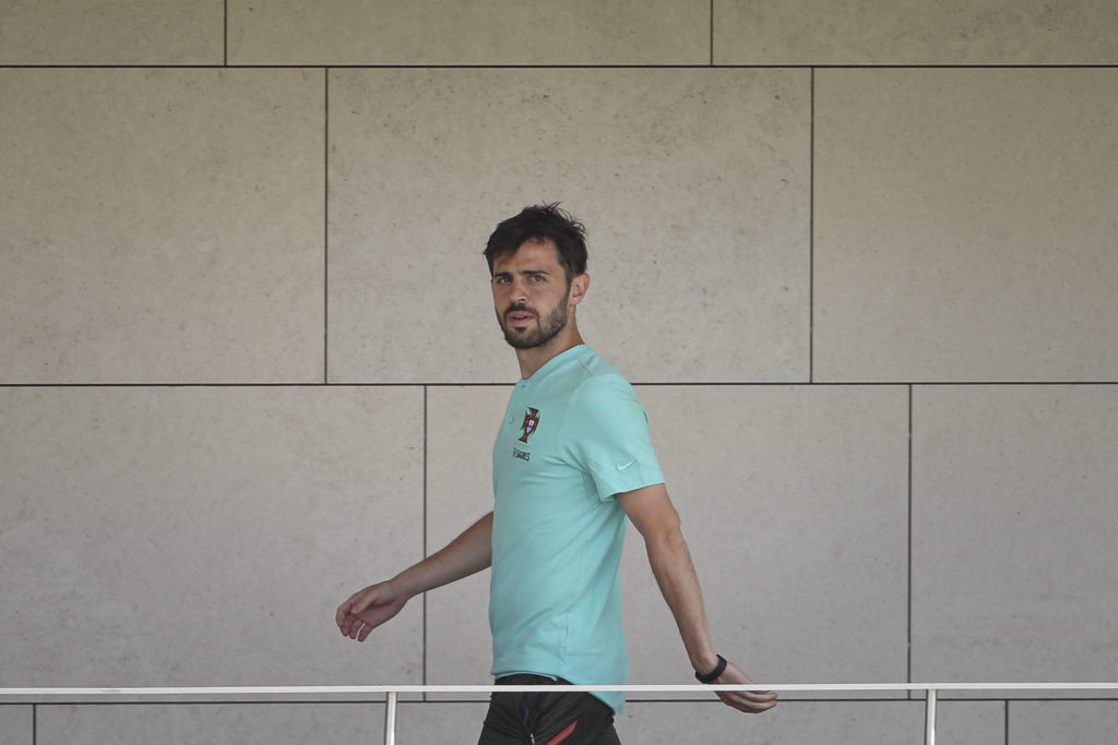 Bernardo Silva turns down move to Arsenal despite City exit desire 2 EURO 2021, Nationalteam Portugal Training Training of the AA selection of Portugal Oeiras, 06/10/2021 - Training for the Portuguese AA soccer team that took place this afternoon at Cidade do Futebol in Jamor, to prepare for EURO 2020. Bernardo Silva Credit: Filipe Amorim