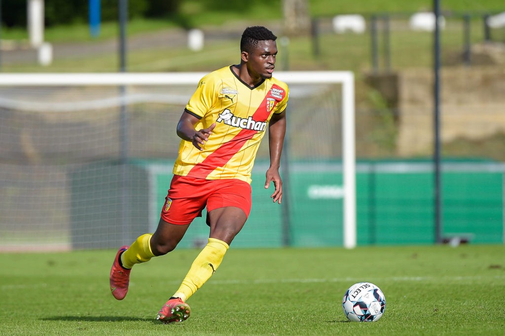 Cheick Oumar Doucoure of Lens - Lens vs Standard - Match Amical - Billy Montigny - 07/07/2021. Photo: Federico Pestellini / Panoramic