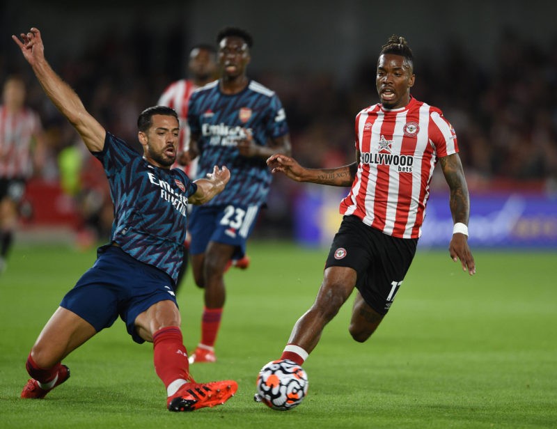 Ivan Toney clarifies immediate future amid Arsenal links 4 Brentford v Arsenal Premier League Brentford s Ivan Toney and Arsenals Pablo Mari during the Premier League match at the Brentford Community Stadium, Brentford Copyright: Daniel Hambury