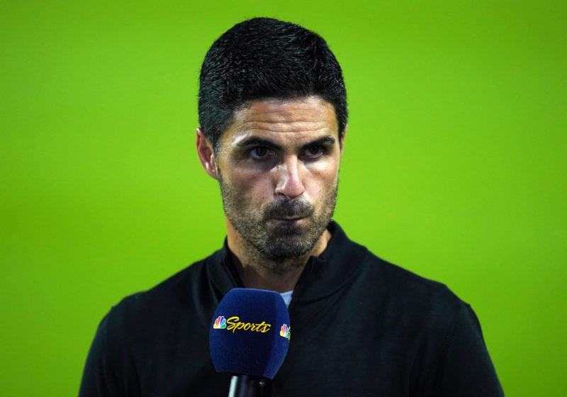 Brentford v Arsenal - Premier League - Brentford Community Stadium Arsenal manager Mikel Arteta reacts after the final whistle during the Premier L...