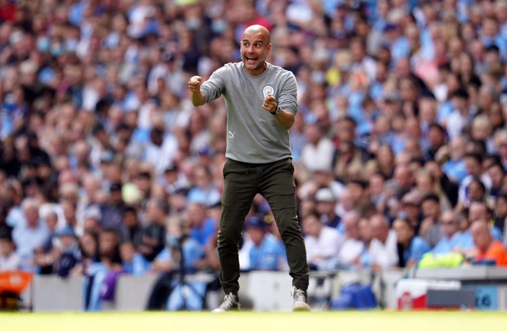 Manchester City up safety precautions for Arsenal visit 3 Manchester City v Arsenal - Premier League - Etihad Stadium Manchester City manager Pep Guardiola on the touchline during the Premier League match at the Etihad Stadium, Manchester. Picture date: Saturday August 28, Copyright: Nick Potts
