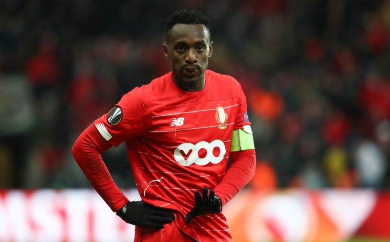 Albert Sambi Lokonga's brother spent 3 years with Tottenham 2 Standard s Paul-Jose Mpoku Ebunge looks dejected during a soccer match of Belgian team Standard de Liege against English club Arsenal F.C., Thursday 12 December 2019 in Liege, on the sixth and last day of the group stage of the UEFA Europa League, in group F.