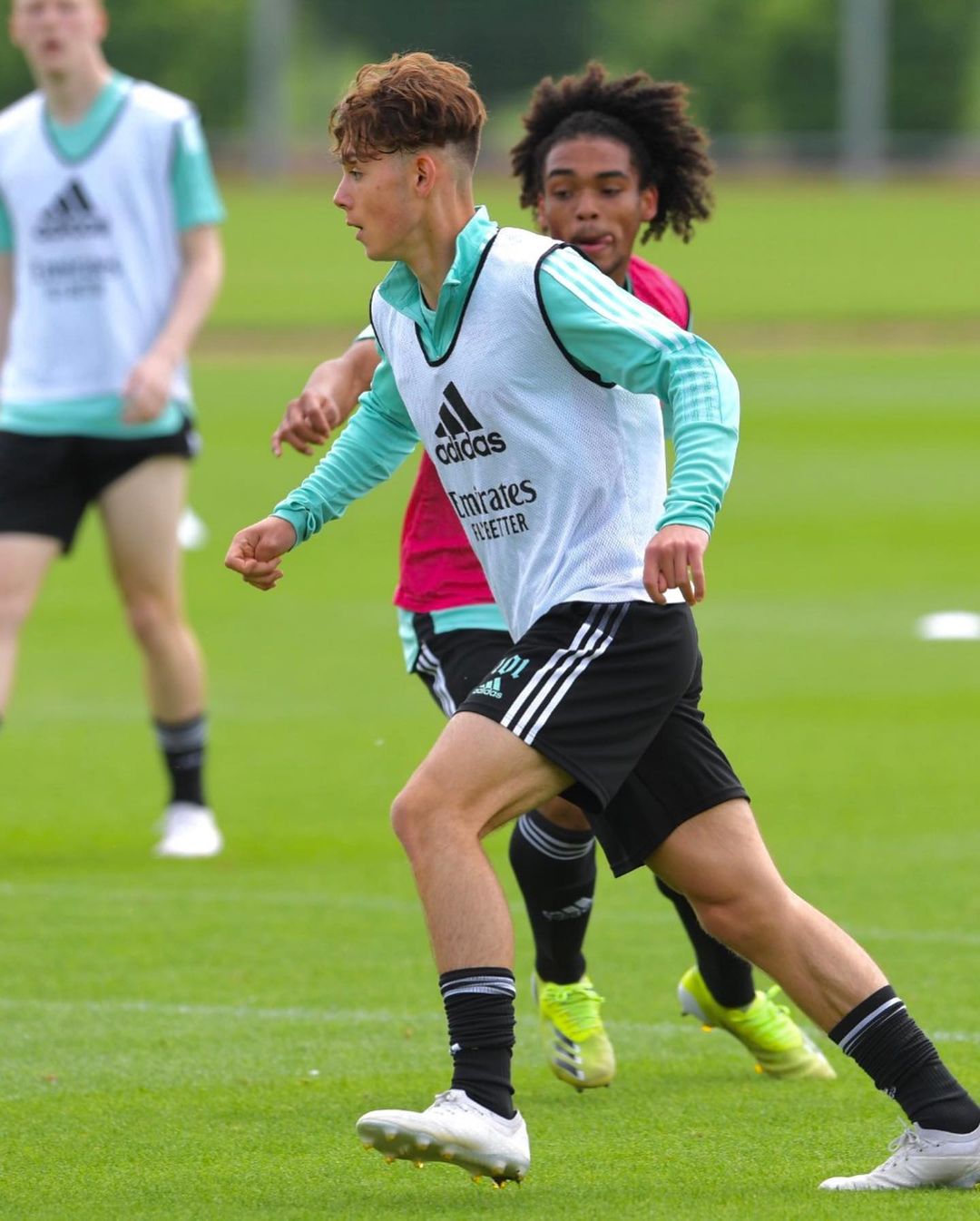 Mathaeus Roberts with Arsenal