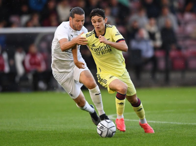 Boreham Wood vs Arsenal (via Arsenal)