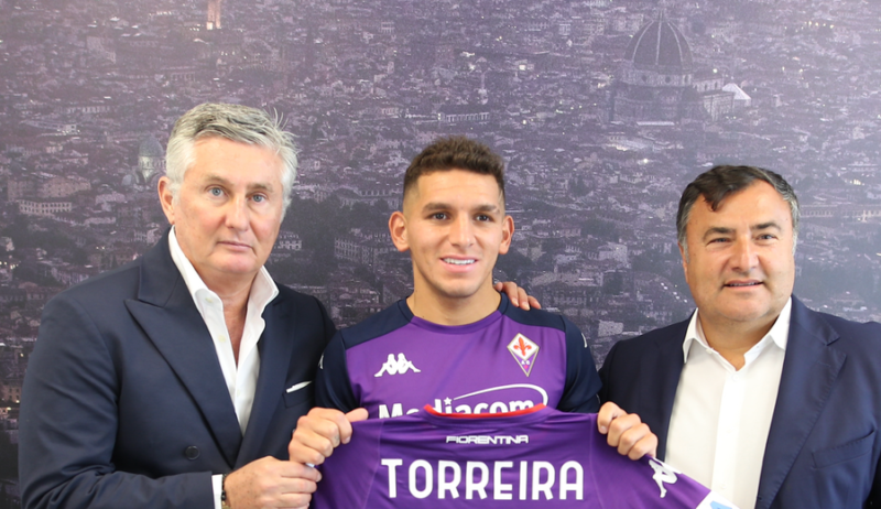 Lucas Torreira, via Fiorentina