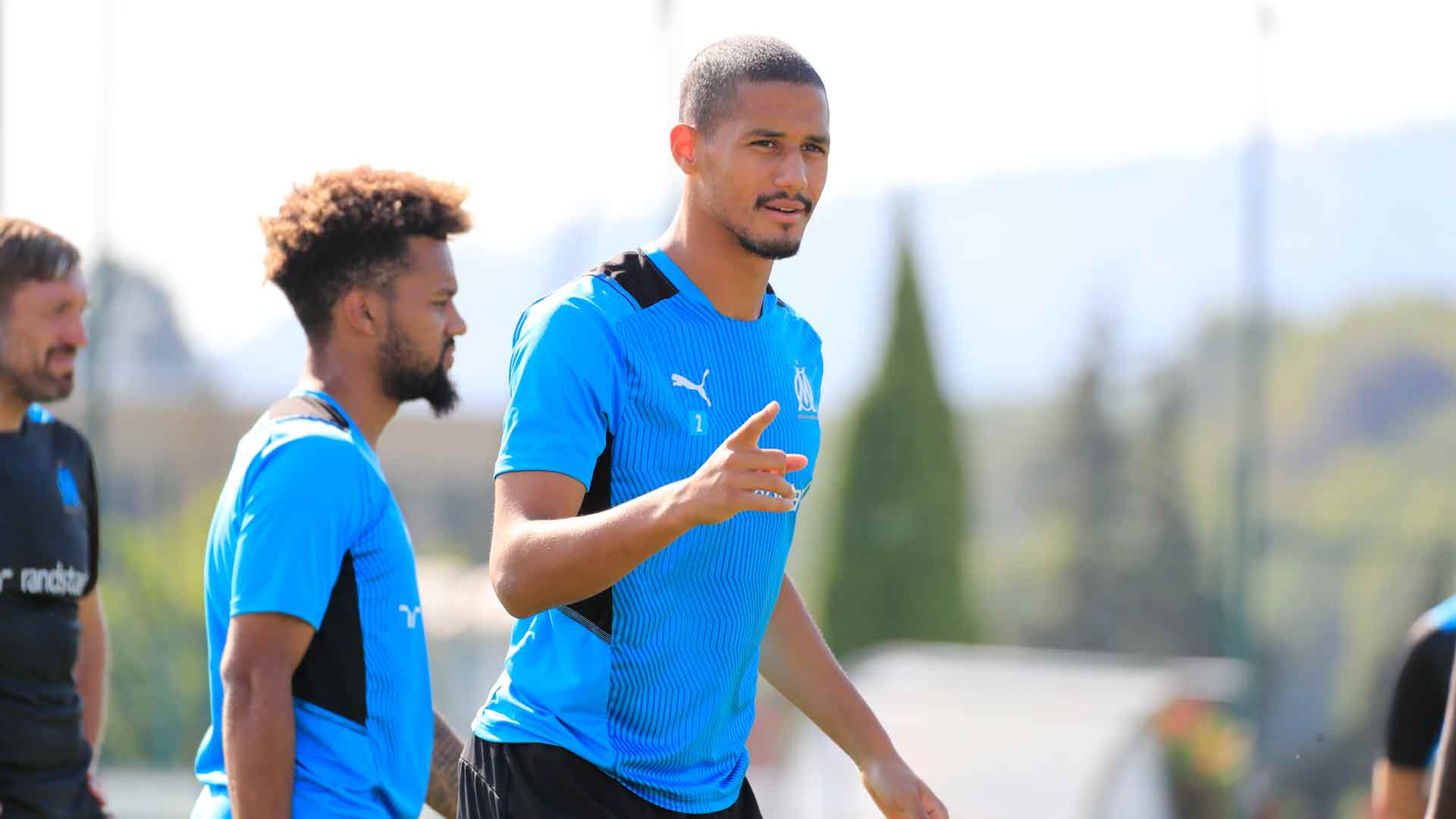 william saliba marseille training