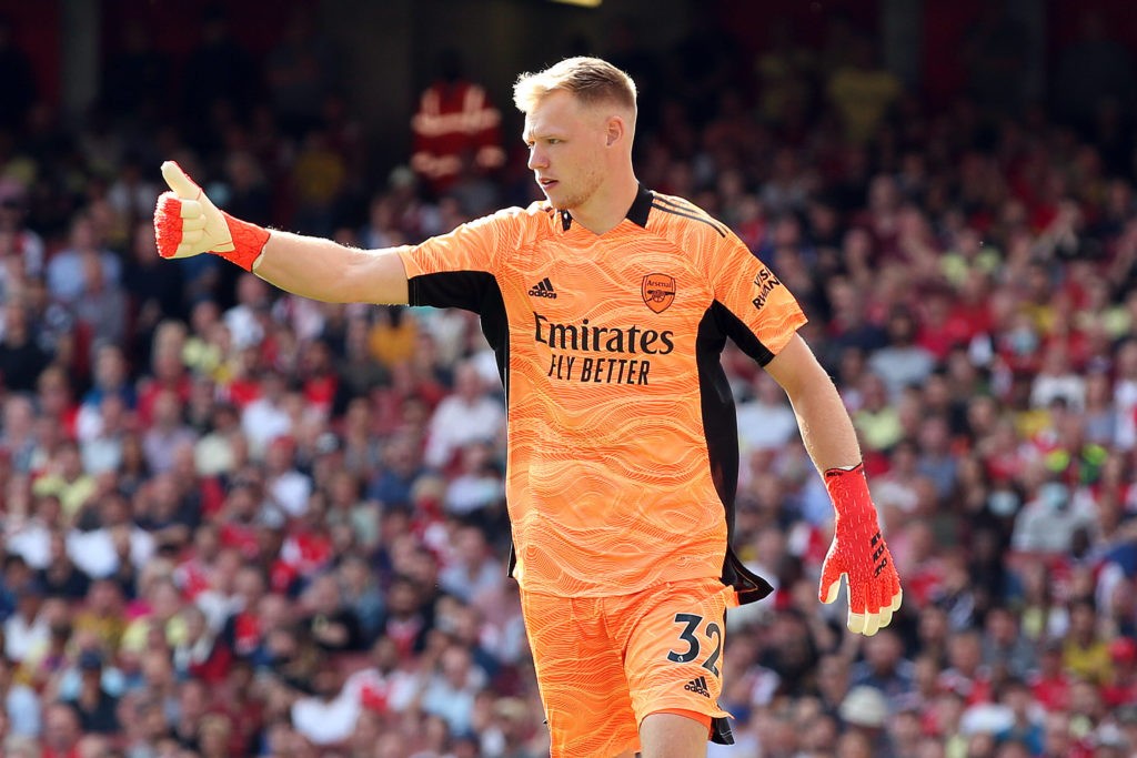Xhaka to return: How Arsenal could line up vs Tottenham Hotspur 3 Arsenal v Norwich City Premier League Aaron Ramsdale of Arsenal during the Premier League match at the Emirates Stadium, London Copyright: Paul Chesterton