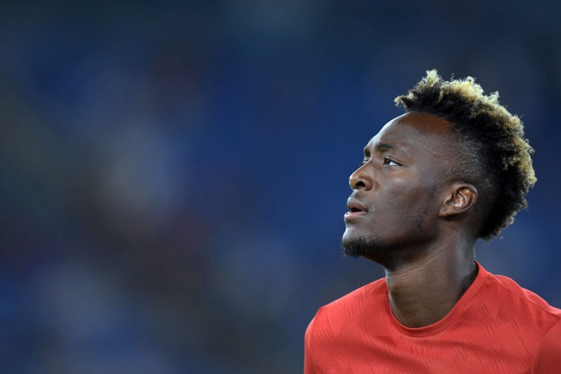 12th September 2021 Olimpico Stadium, Rome, Italy Serie A championship football, AS Roma versus US Sassulo Tammy Abraham of As Roma ActionPlus12322...