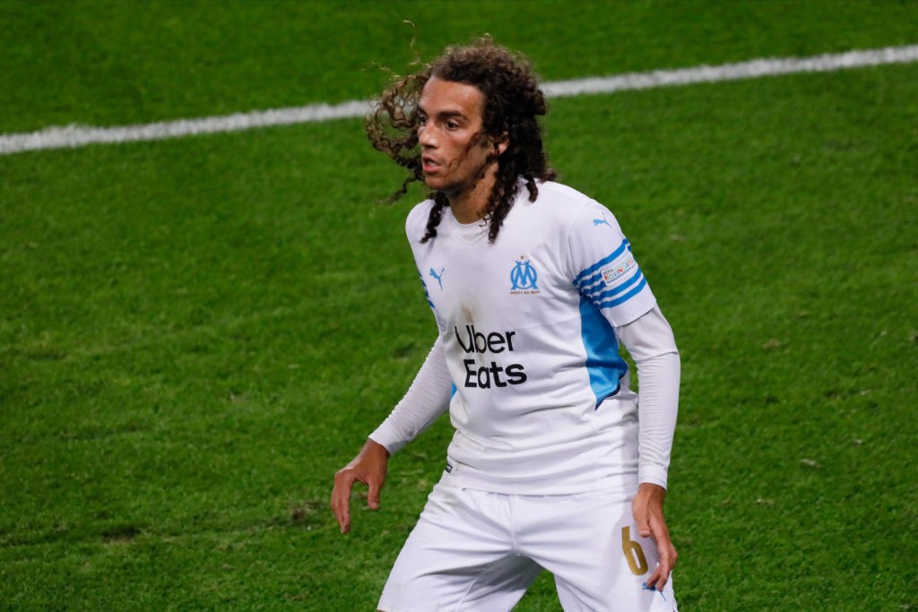 Transfer ban announcement will affect Arsenal 2 Lokomotiv Moscow v Olympique de Marseille: Group E - UEFA Europa League. Matteo Guendouzi of Marseille looks on during the UEFA Europa League Group E match between Lokomotiv Moscow and Olympique de Marseille on September 16, 2021. Copyright: Mike Kireev