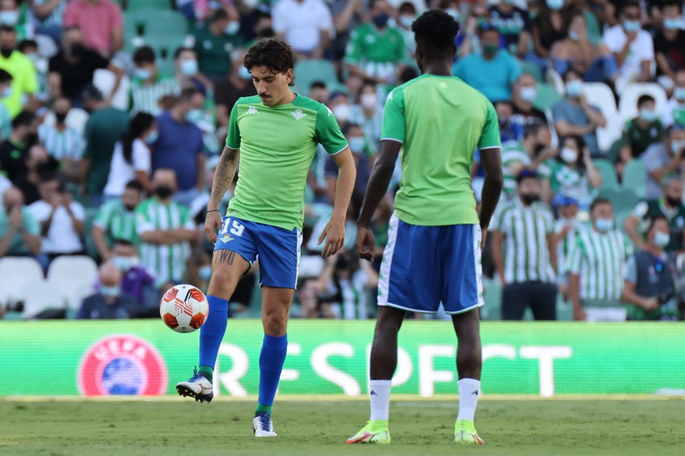 Real Betis v Celtic FC: Group G - UEFA Europa League - Hector Bellerin of Real Betis during the UEFA Europa League Group G stage match between Real...
