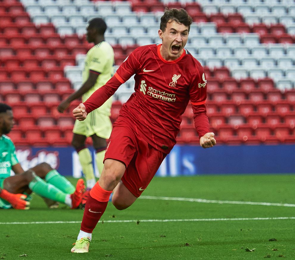 Liverpool u23s vs Arsenal u23s at Anfield (Photo via LiverpoolFC.co.uk)