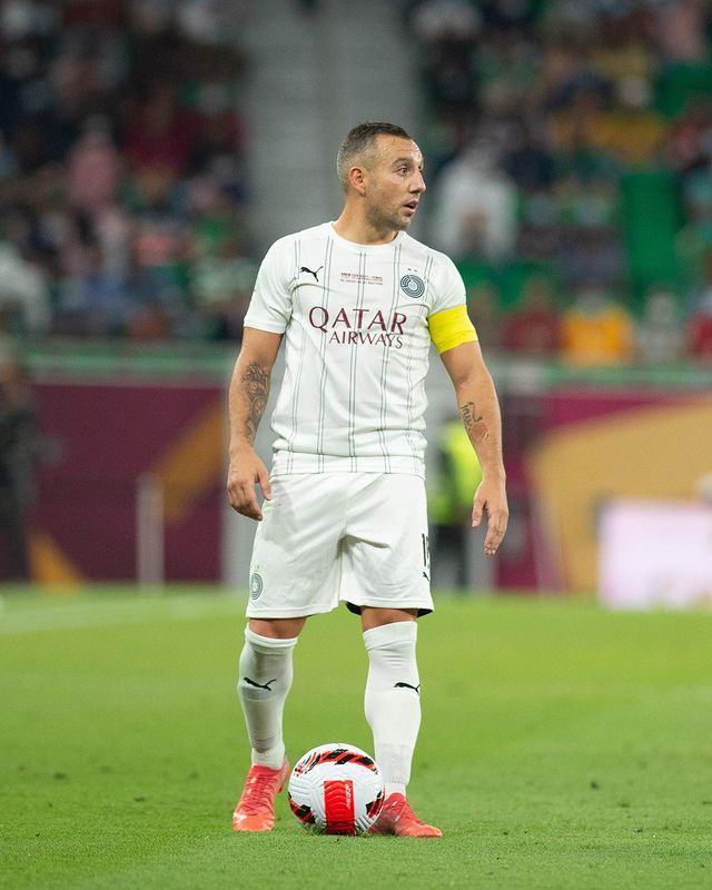 Santi Cazorla playing for Al-Sadd SC (Photo via Cazorla on Instagram)