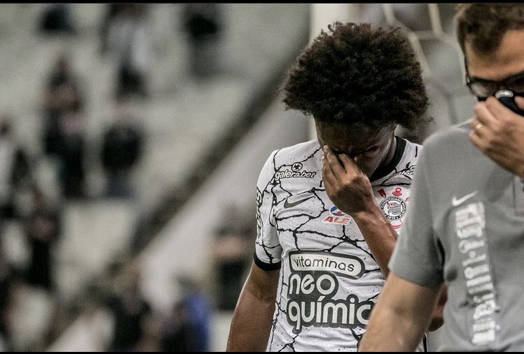 Willian crying