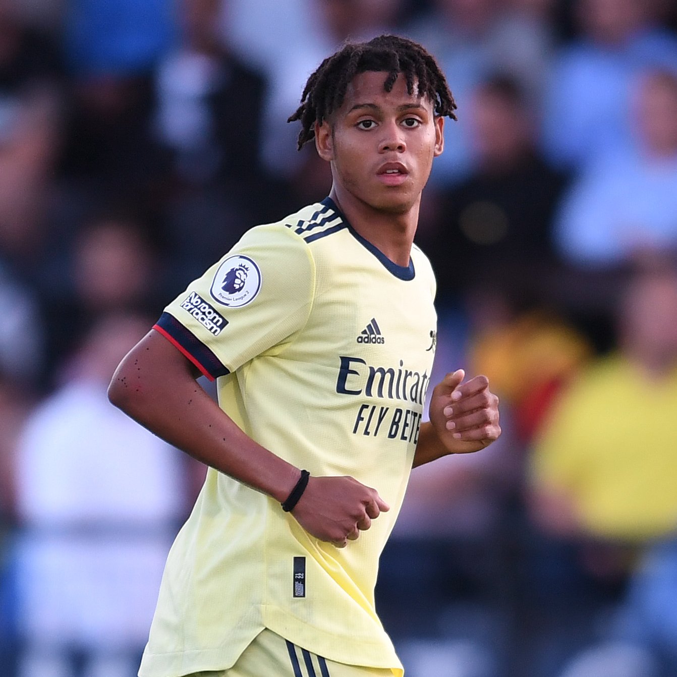Amani Richards playing for Arsenal (Photo via Arsenal Academy on Twitter)