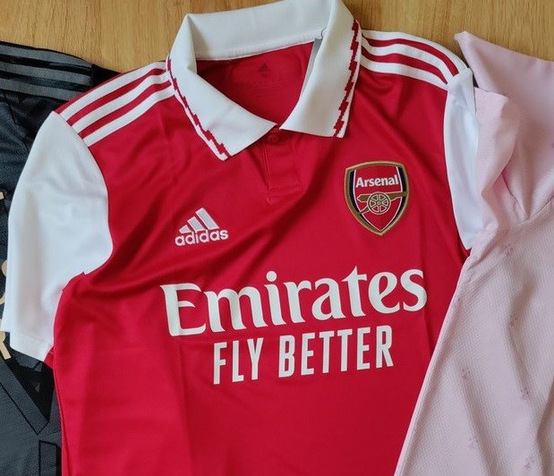 arsenal kit 2022-23 home