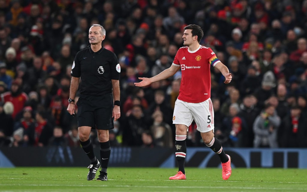 Manchester United defender will miss Arsenal clash after training injury 3 manchester united v arsenal premier league 1