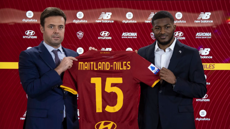 Fans react to Ainsley Maitland-Niles leaving Southampton 5 Maitland-Niles via AS Roma