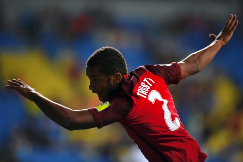 Arsenal sign 23yo Auston Trusty from Colorado Rapids 4 USA's Auston Trusty celebrates scoring during their U-20 World Cup round of 16 football match between the US and New Zealand in Incheon on June 1, 2017. / AFP PHOTO / JUNG Yeon-Je (Photo credit should read JUNG YEON-JE/AFP via Getty Images)