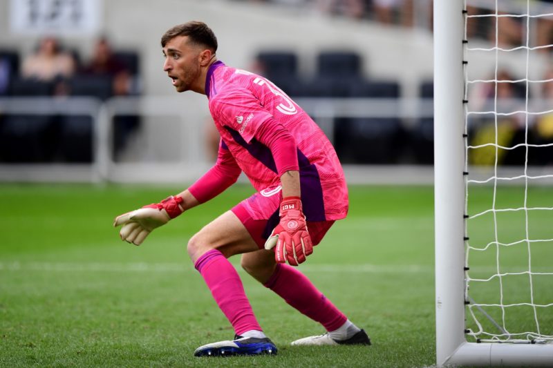 Who is Matt Turner? Arsenal's new American under the spotlight 3 COLUMBUS, OHIO - JULY 03: Matt Turner #30 of New England Revolution in goal during their game against the Columbus Crew at Lower.com Field on July 03, 2021 in Columbus, Ohio. (Photo by Emilee Chinn/Getty Images)