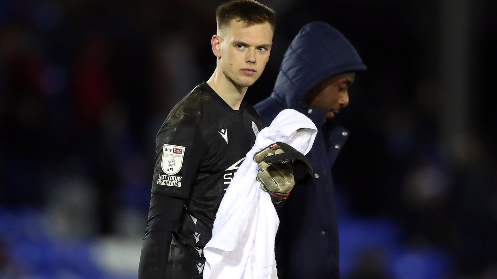 Karl Hein with Reading (Photo via ReadingFC.co.uk)