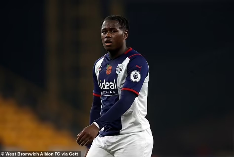 Reyes Cleary with West Bromwich Albion (Photo via Getty Images)