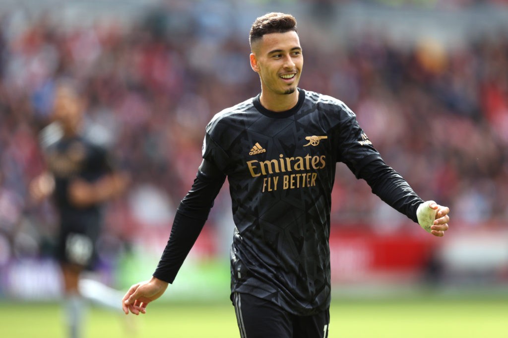 Brazil boss explains why he called up Arsenal forward for World Cup 2 BRENTFORD, ENGLAND - SEPTEMBER 18: Gabriel Martinelli during the Premier League match between Brentford FC and Arsenal FC at Brentford Community Stadium on September 18, 2022 in Brentford, England. (Photo by Alex Pantling/Getty Images)