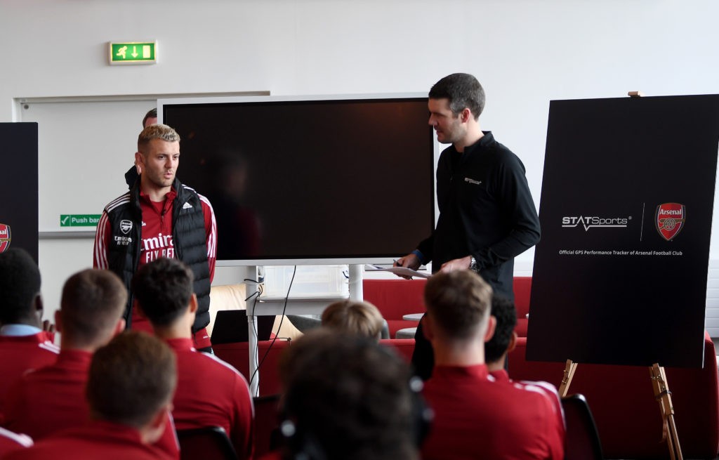 Wilshere offers advice to Arsenal youngsters 4 LONDON, ENGLAND: Jack Wilshere during the STATSports event on May 24, 2022. (Photo by Stuart MacFarlane/Arsenal FC via Getty Images)
