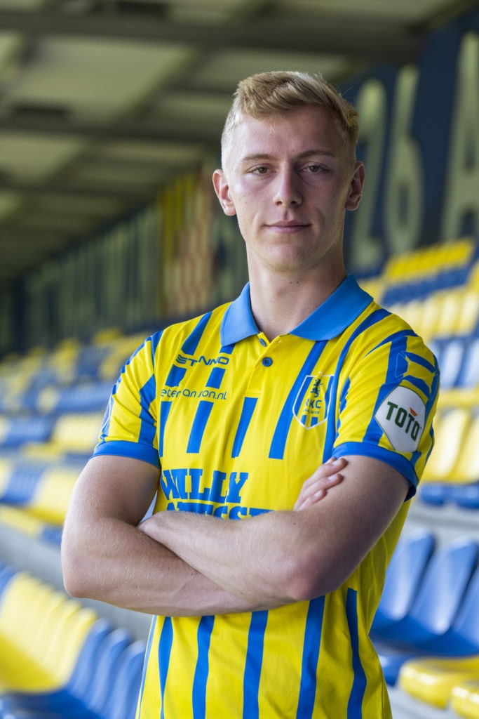 Mika Biereth with RKC Waalwijk (Photo via RKCWaalwijk.nl)
