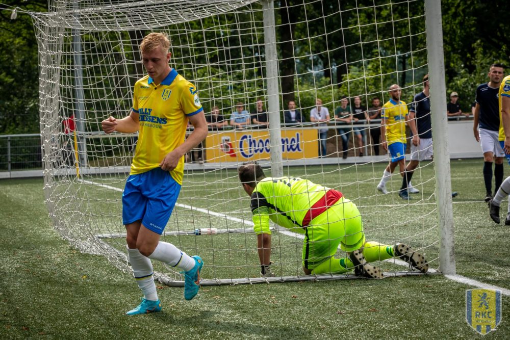 Mika Biereth with RKC Waalwijk (Photo via RKC Waalwijk on Twitter)