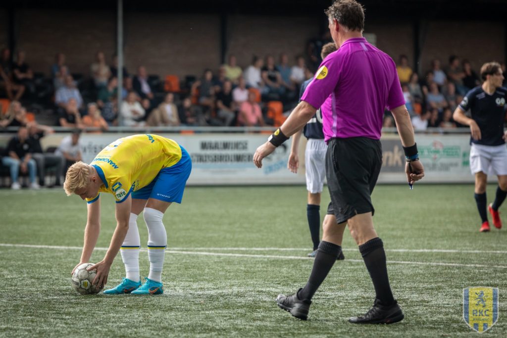 Mika Biereth with RKC Waalwijk (Photo via RKC Waalwijk on Twitter)