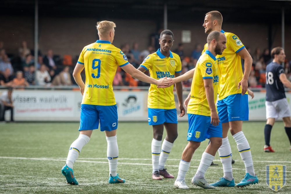 Mika Biereth with RKC Waalwijk (Photo via RKC Waalwijk on Twitter)