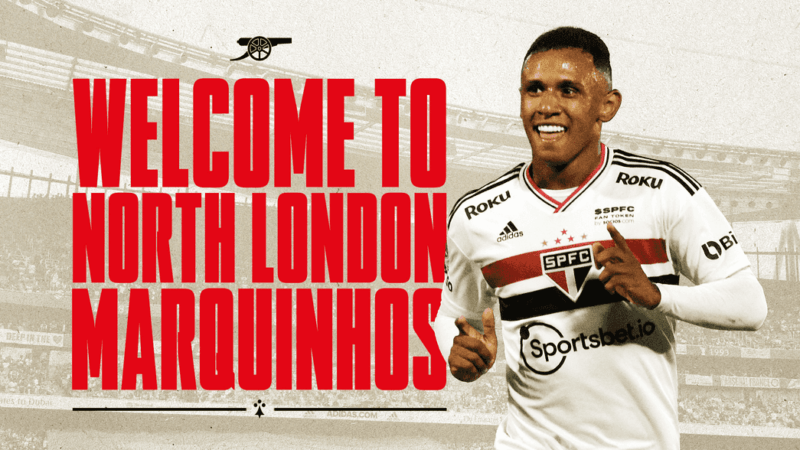 Arsenal announce Marquinhos signing despite Wolves legal challenge 2 Arsenal welcome Marquinhos