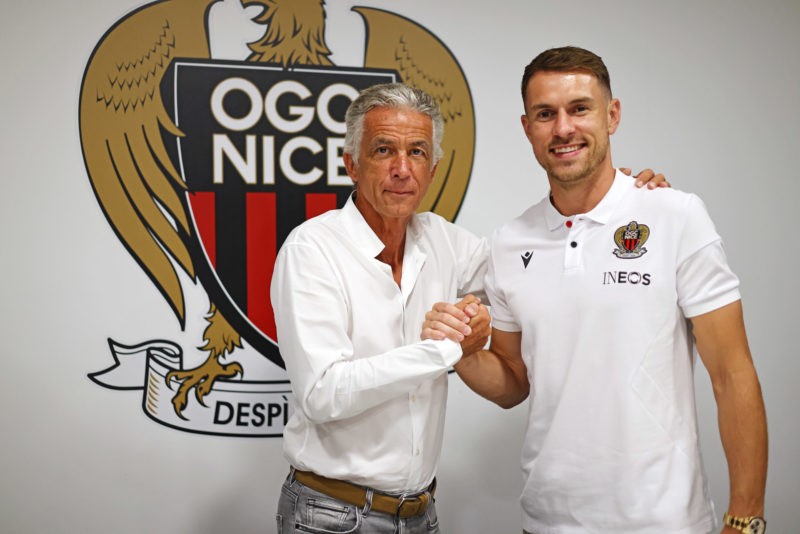 Aaron Ramsey signs for OGC Nice [via OGC Nice]