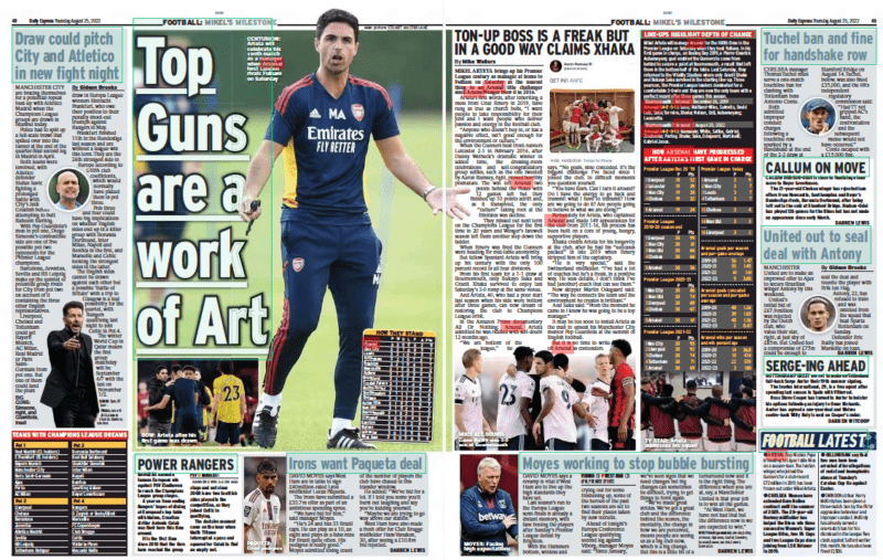 Daily Express 25/08/22