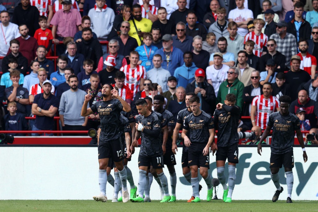 brentford fc v arsenal fc premier league 2