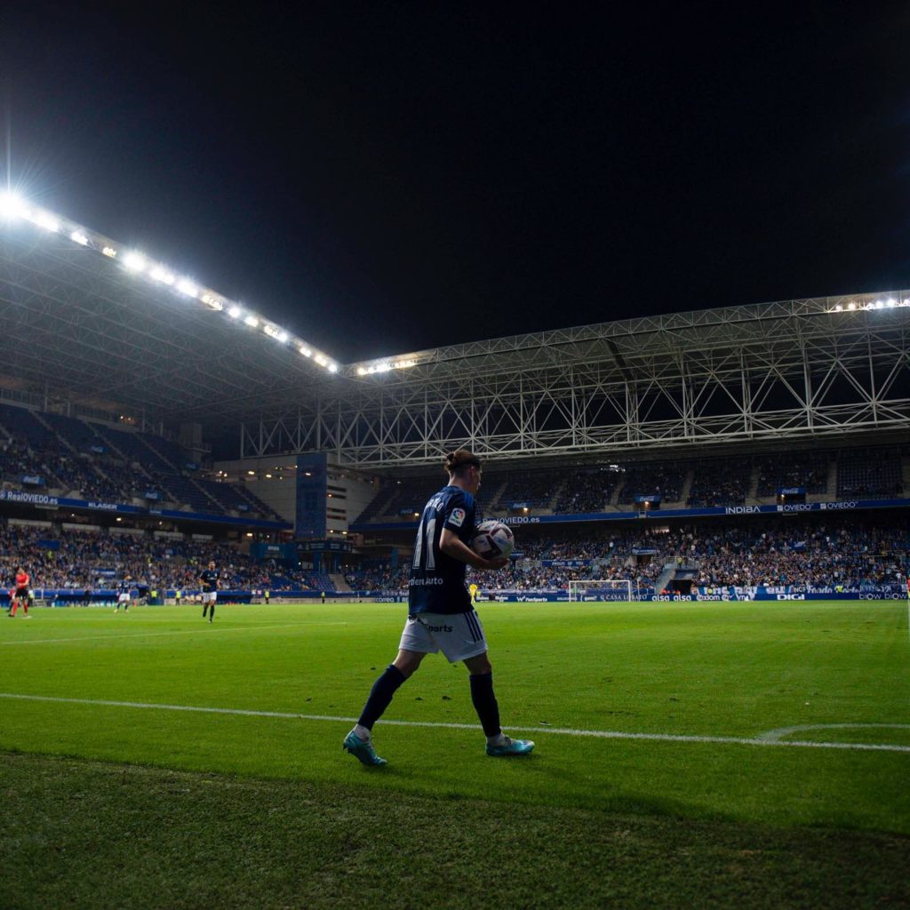 Exciting Arsenal 19yo wanted by 3 clubs in Mexico 2 Marcelo Flores playing for Real Oviedo (Photo via Flores on Instagram)